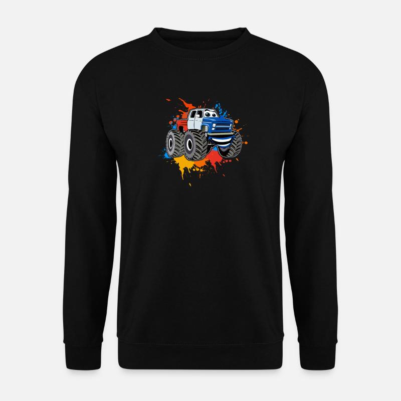 Monstertruck - Unisex Pullover - Schwarz