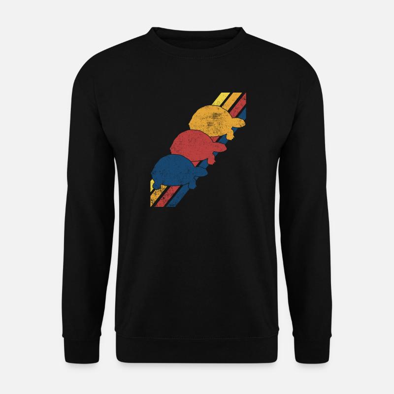 Schildkröte Schildkröten - Unisex Pullover - Schwarz