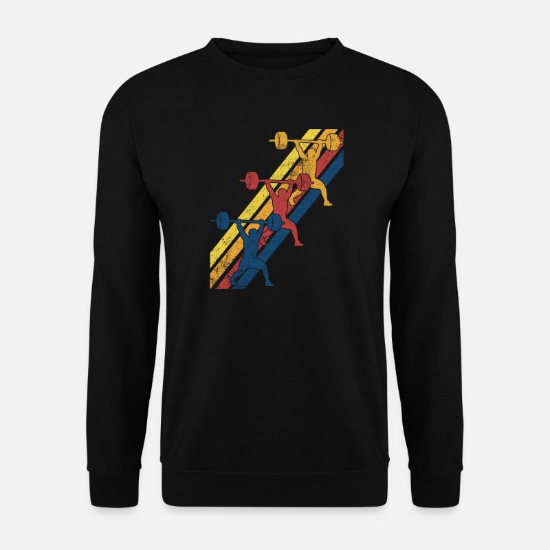Gewichtheben Gewichtheber - Unisex Pullover - Schwarz