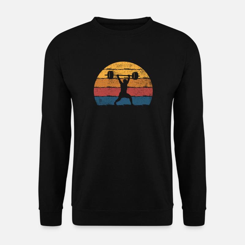Gewichtheben Gewichtheber - Unisex Pullover - Schwarz