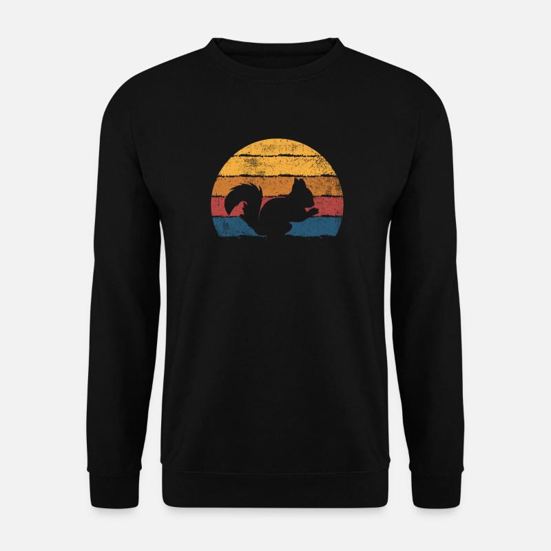 Eichhörnchen - Unisex Pullover - Schwarz