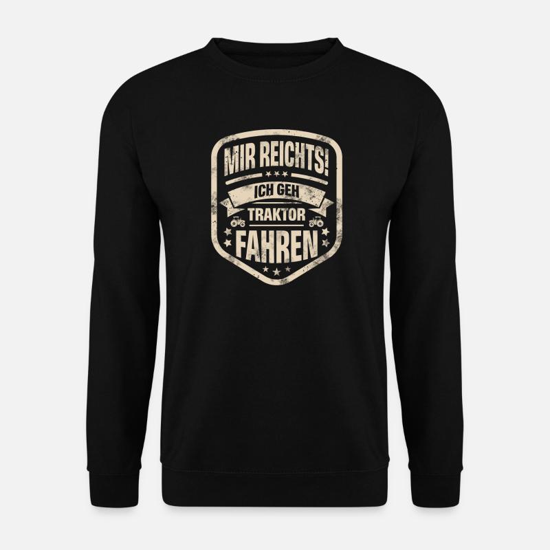 Traktor - Unisex Pullover - Schwarz