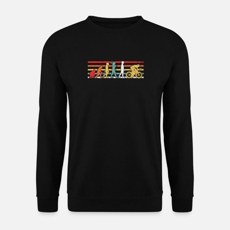 Radfahren Radfahrer - Unisex Pullover - Schwarz