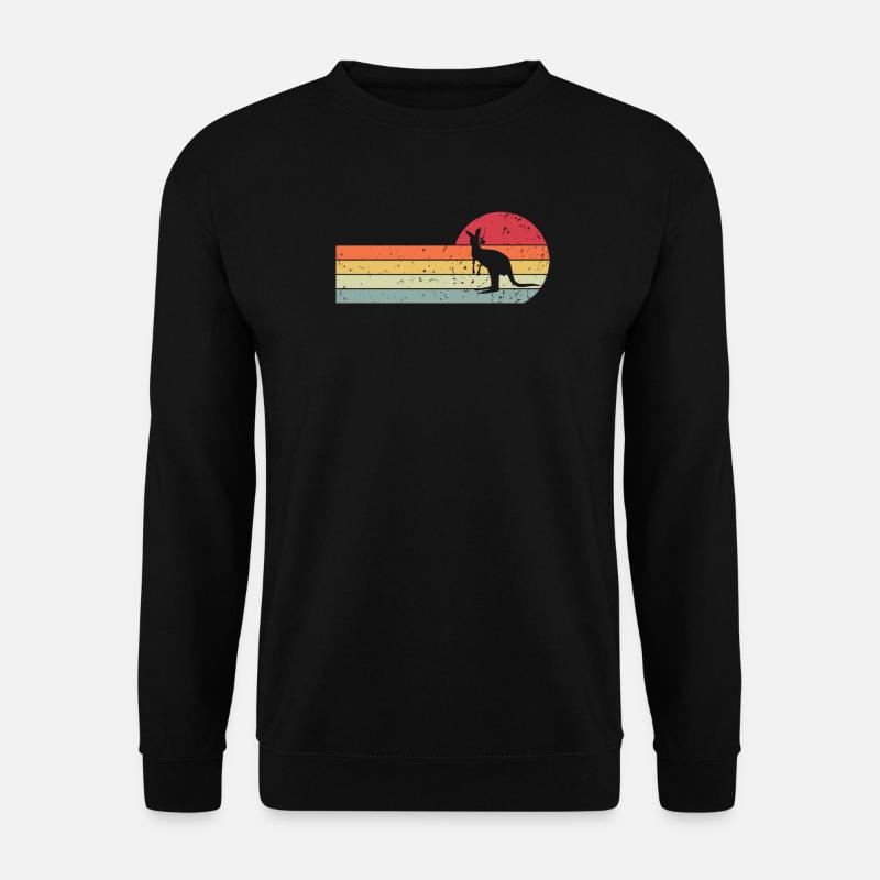 Känguru - Unisex Pullover - Schwarz