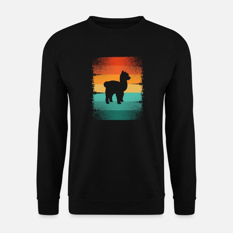 Alpaca - Unisex Sweatshirt - black