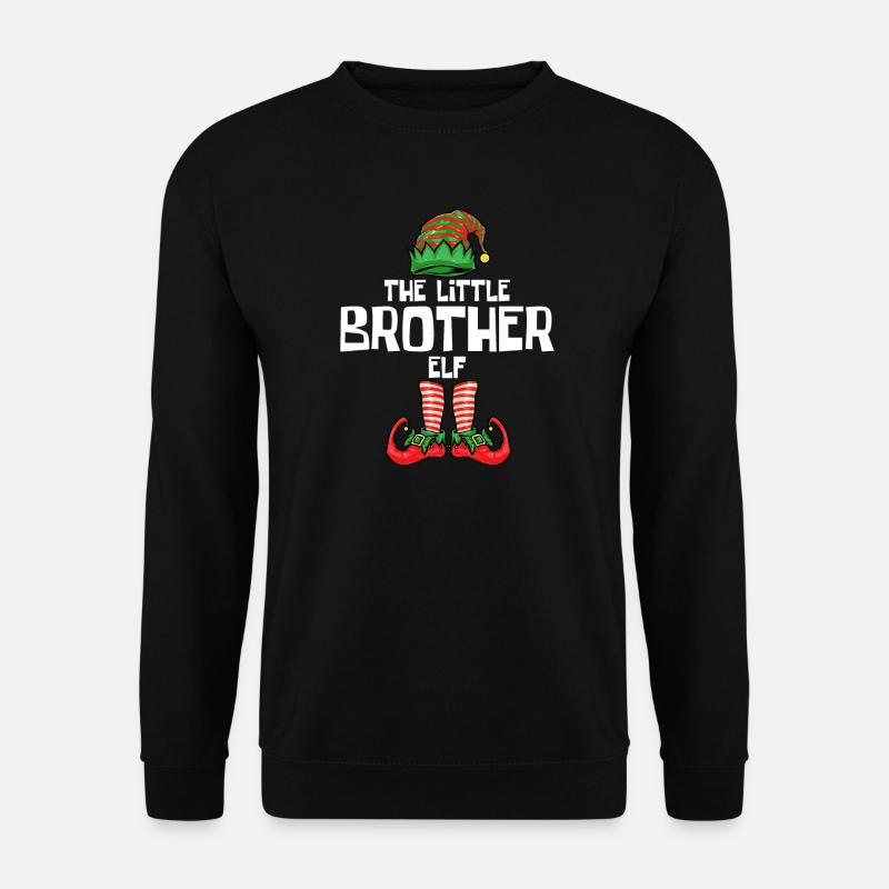 Kleiner Bruder Elf - Unisex Pullover - Schwarz