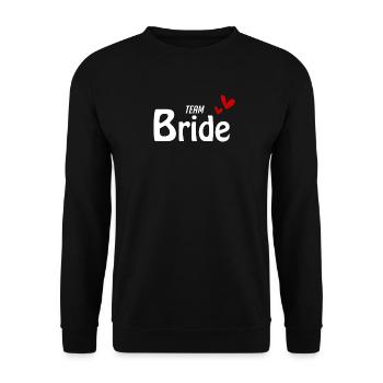 Équipe Bride - Sweat-shirt Unisexe - noir - Devant - Alina (178cm) & Michal (187cm)