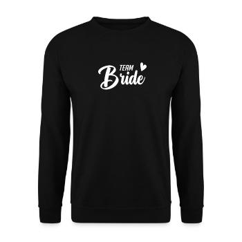 Équipe Bride - Sweat-shirt Unisexe - noir - Devant - Alina (178cm) & Michal (187cm)
