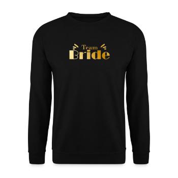 Équipe Bride - Sweat-shirt Unisexe - noir - Devant - Alina (178cm) & Michal (187cm)