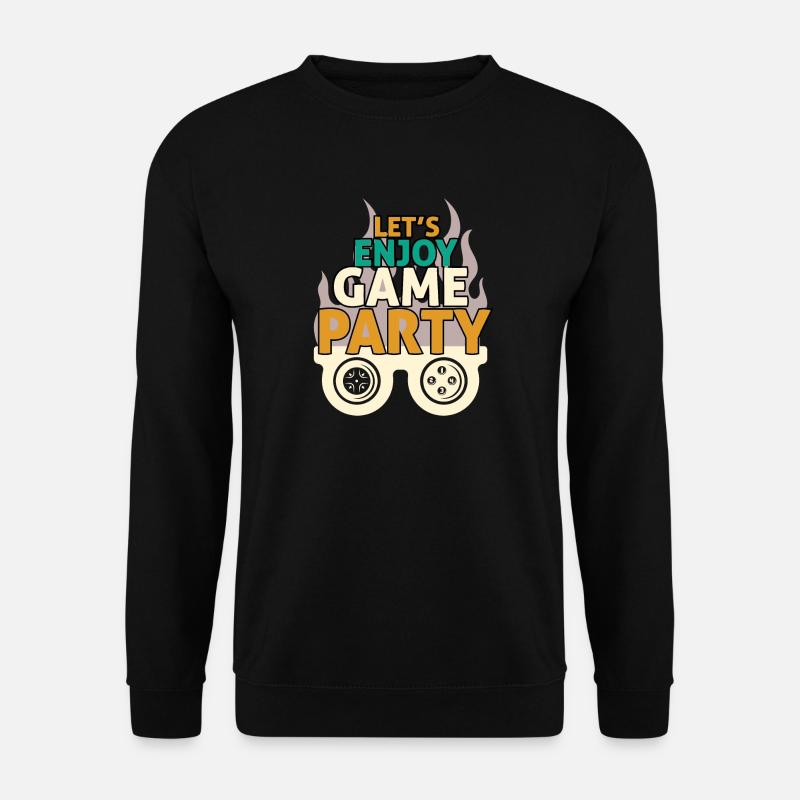 Design Party Game and Fun - Unisex Sweatshirt - black