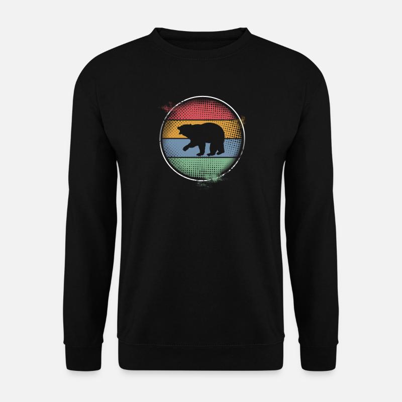 Bear - Unisex Sweatshirt - black