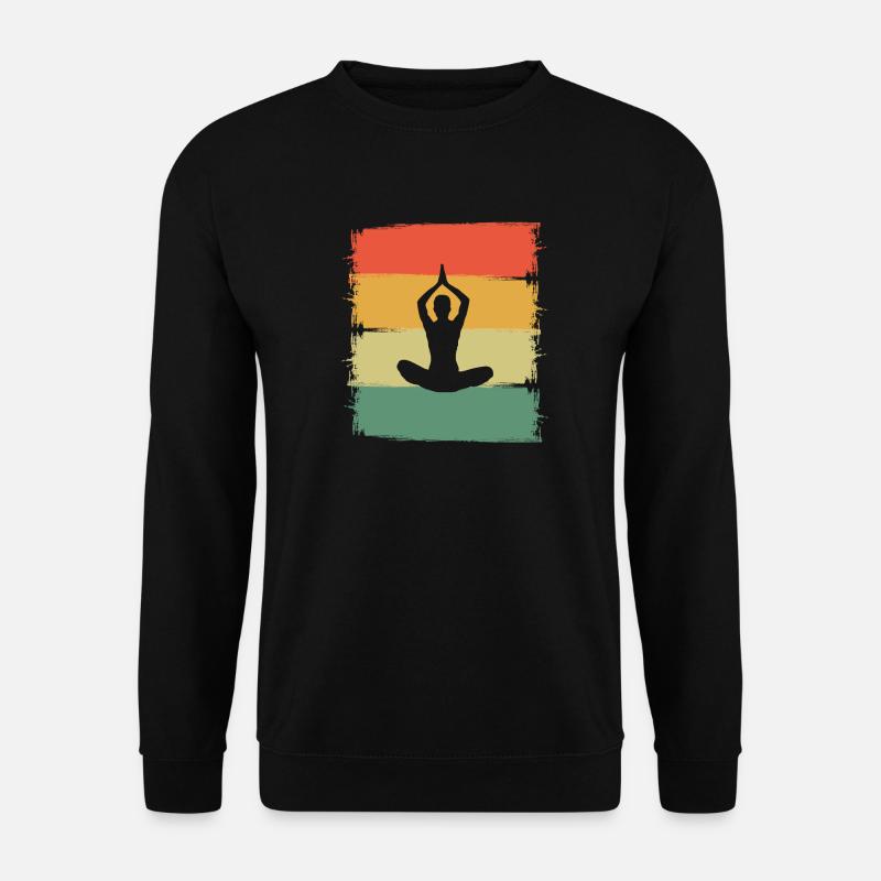 Yoga - Unisex Pullover - Schwarz