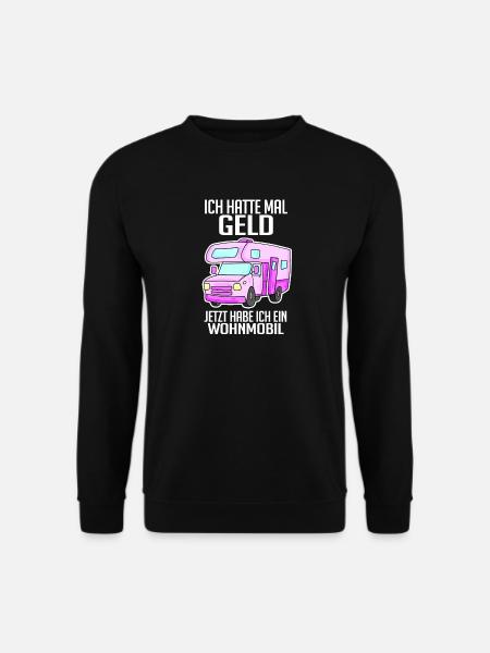 Wohnmobil Wohnwagen Campen Camping - Unisex Pullover - Schwarz