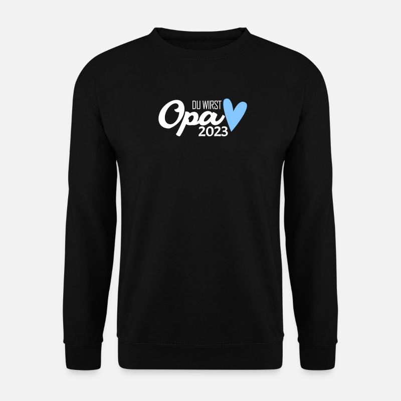 Opa 2023 loading - Unisex Pullover - Schwarz