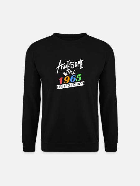 1965 - Jahrgang 1965 - Fantastisch seit 1965 - Unisex Pullover - Schwarz