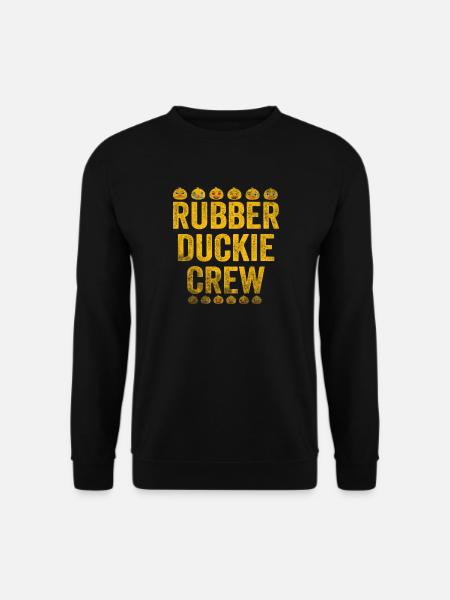 Rubber Duck Rubber Duckie Crew - Unisex Sweatshirt - black
