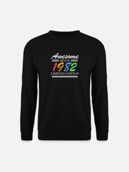 1982 - Jahrgang 1982 - Fantastisch seit 1982 - Unisex Pullover - Schwarz