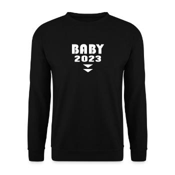 Baby on Board 2023 - Unisex Sweatshirt - black - Front - Alina (178cm) & Michal (187cm)