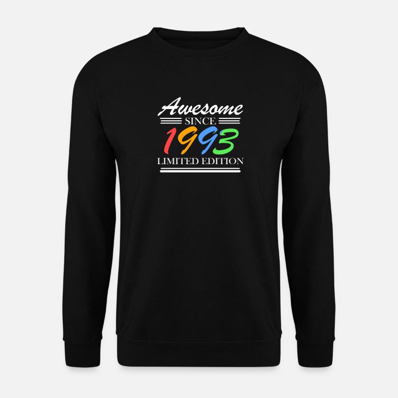 1993 - Jahrgang 1993 - Fantastisch seit 1993 - Unisex Pullover - Schwarz