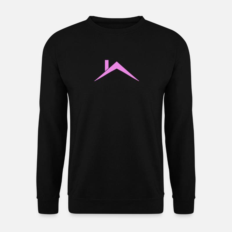 Couvreur de toit de maison - Sweat-shirt Unisexe - noir