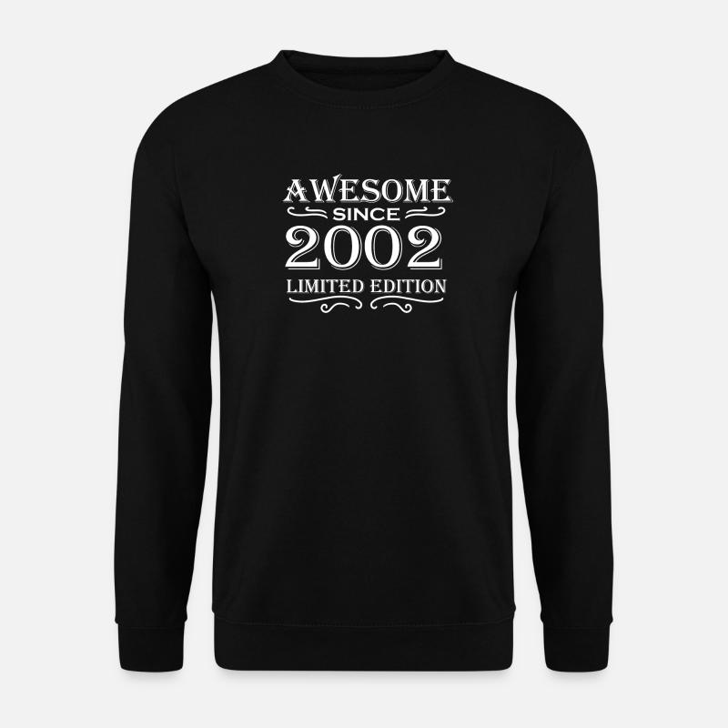 2002 - Sweat-shirt Unisexe - noir