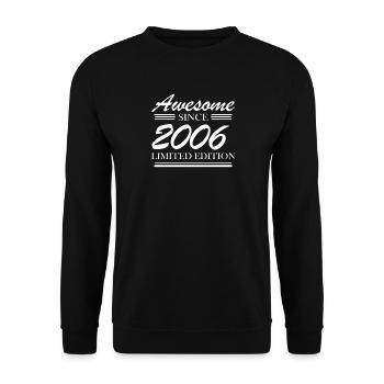 2006 - Sweat-shirt Unisexe - noir - Devant - Alina (178cm) & Michal (187cm)