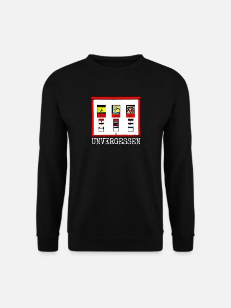 Kaugummiautomat Unvergessen 90er Party 80er Jahre - Unisex Pullover - Schwarz