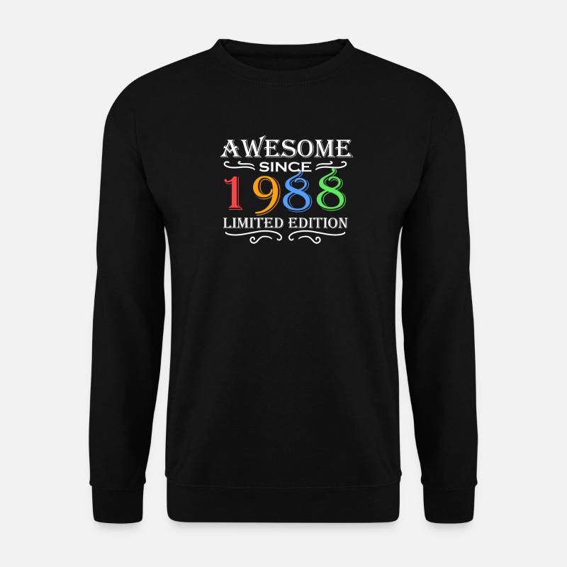 1988 - Born 1988 - Unisex Sweatshirt - black