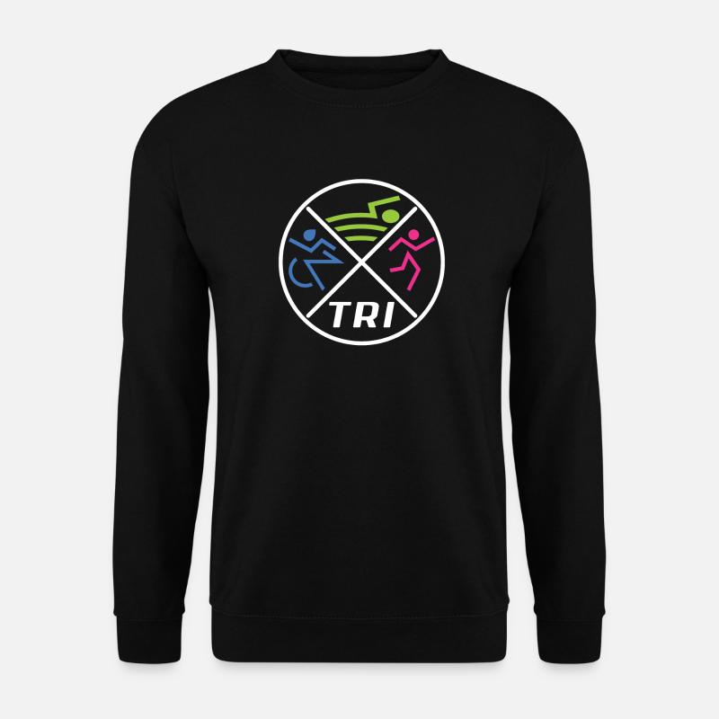 Frauen Triathlon - Unisex Pullover - Schwarz