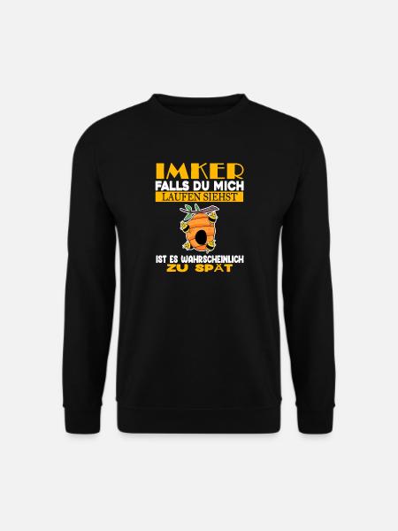 Imker Imkerei Honig Bienen - Unisex Pullover - Schwarz