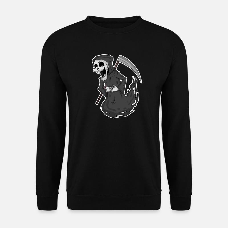 Grim Reaper rit drôle - Sweat-shirt Unisexe - noir