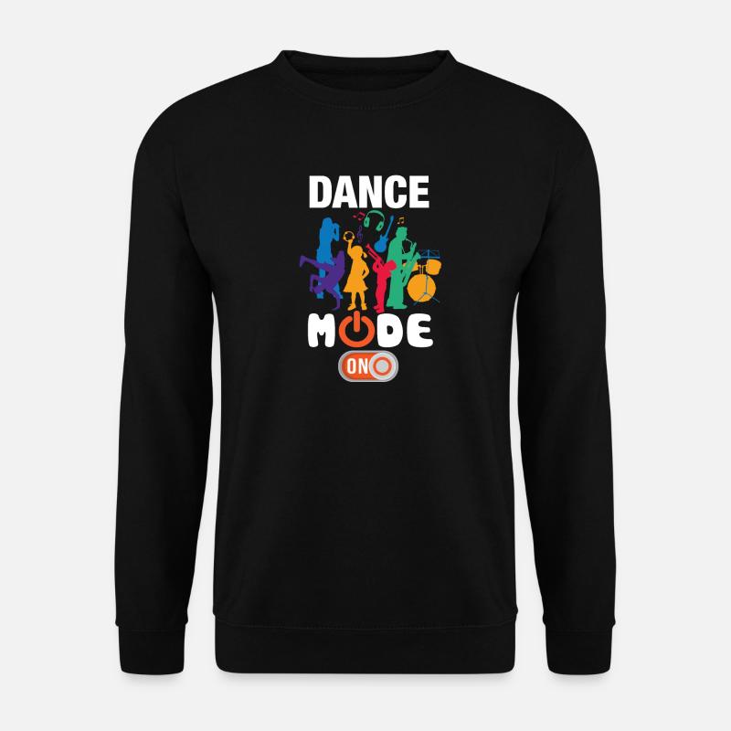 Lustiger Tanzmodus Ein - Unisex Pullover - Schwarz