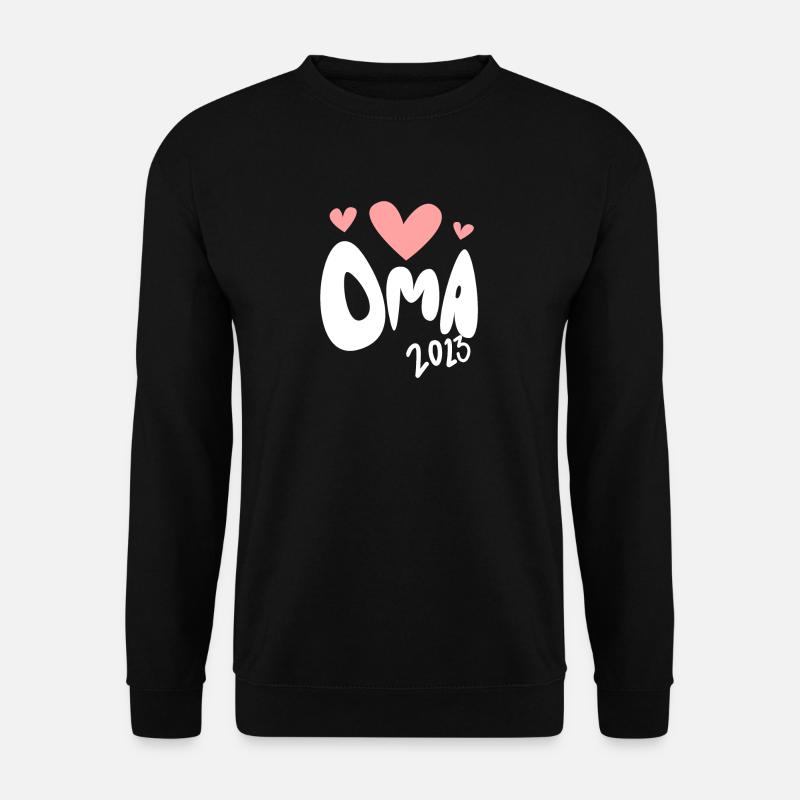 Oma 2023 - Werdende Oma 2023 - Unisex Pullover - Schwarz