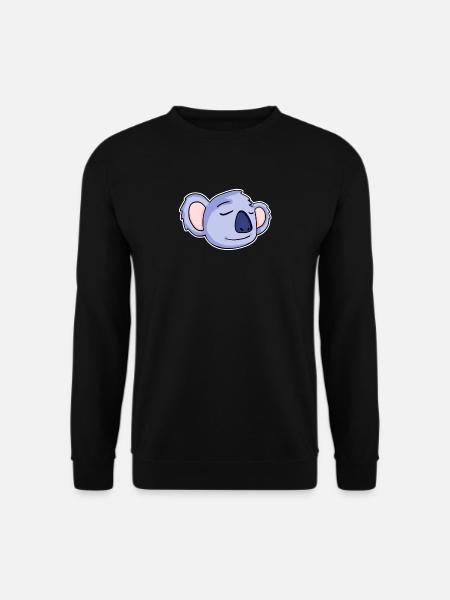 Koala Head Koalas - Unisex Sweatshirt - black
