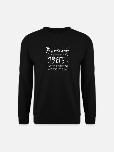 1983 - Jahrgang 1983 - Fantastisch seit 1983 - Unisex Pullover - Schwarz