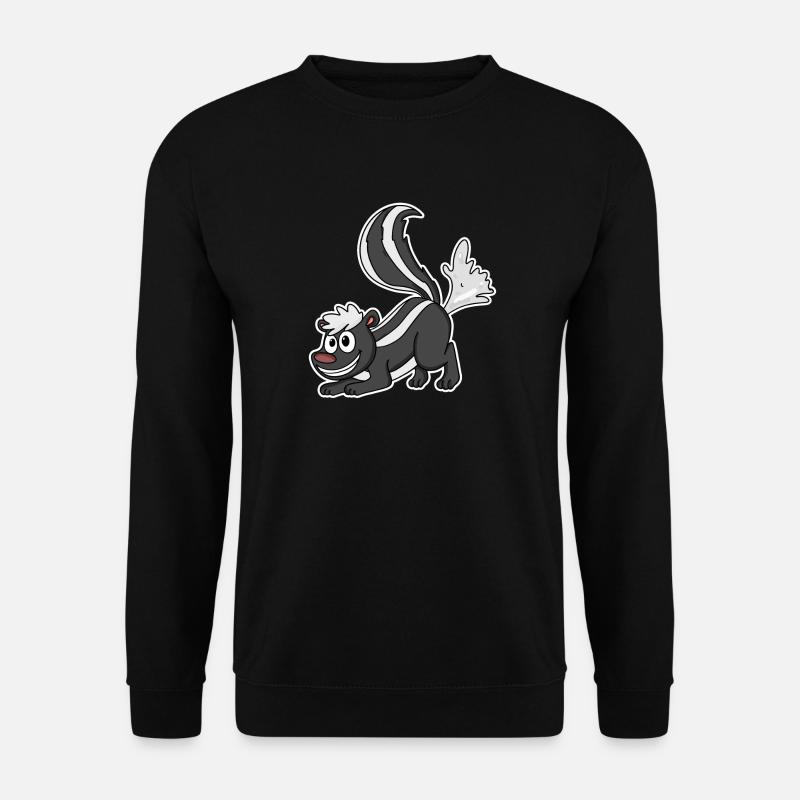 Mouffette de Skunk - Sweat-shirt Unisexe - noir