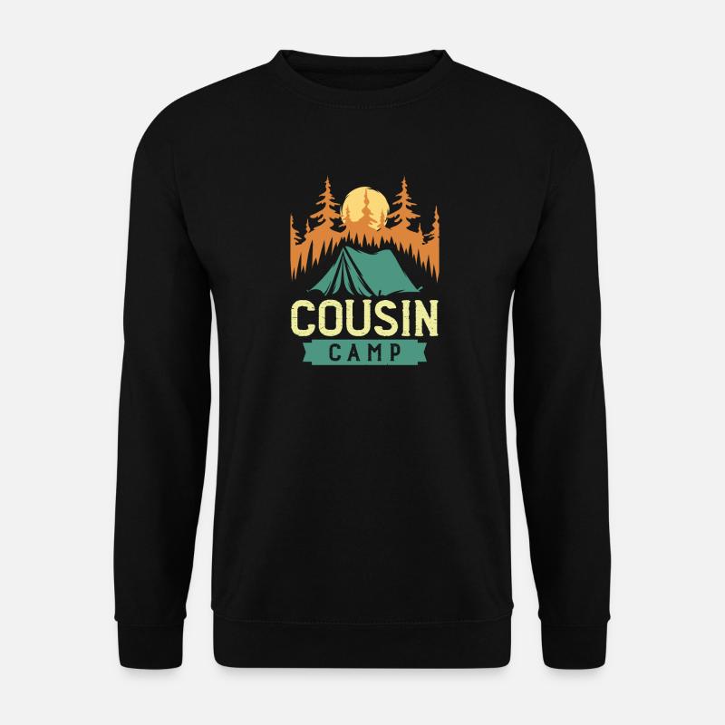 Cousin camp - Unisex Pullover - Schwarz
