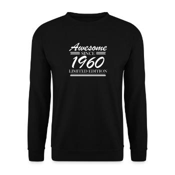 1960 - Unisex Sweatshirt - black - Front - Alina (178cm) & Michal (187cm)