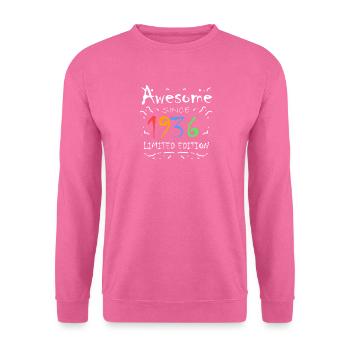 1936 - Born 1936 - Unisex Sweatshirt - pink - Front