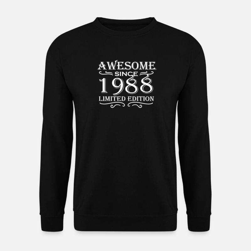 1988 - Unisex Pullover - Schwarz