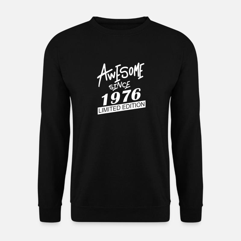 1976 - Sweat-shirt Unisexe - noir