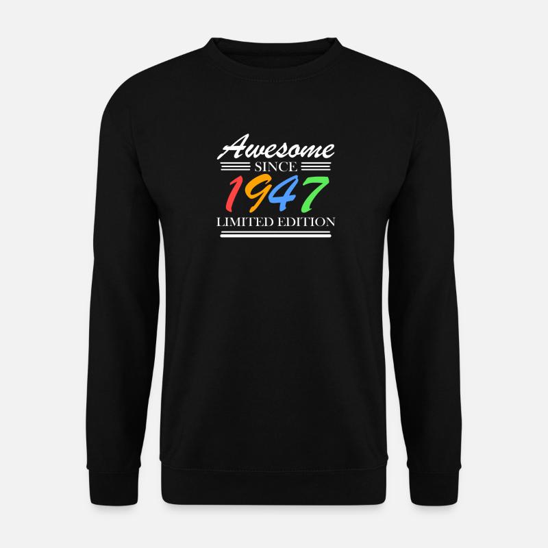 1947 - Unisex Pullover - Schwarz