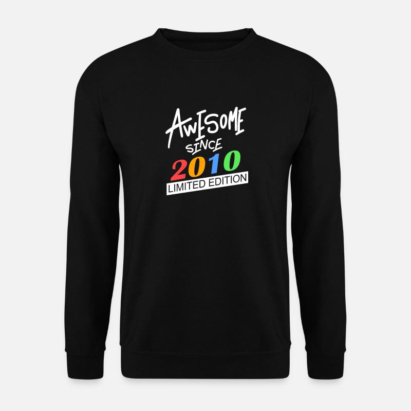 2010 - Born 2010 - Unisex Sweatshirt - black