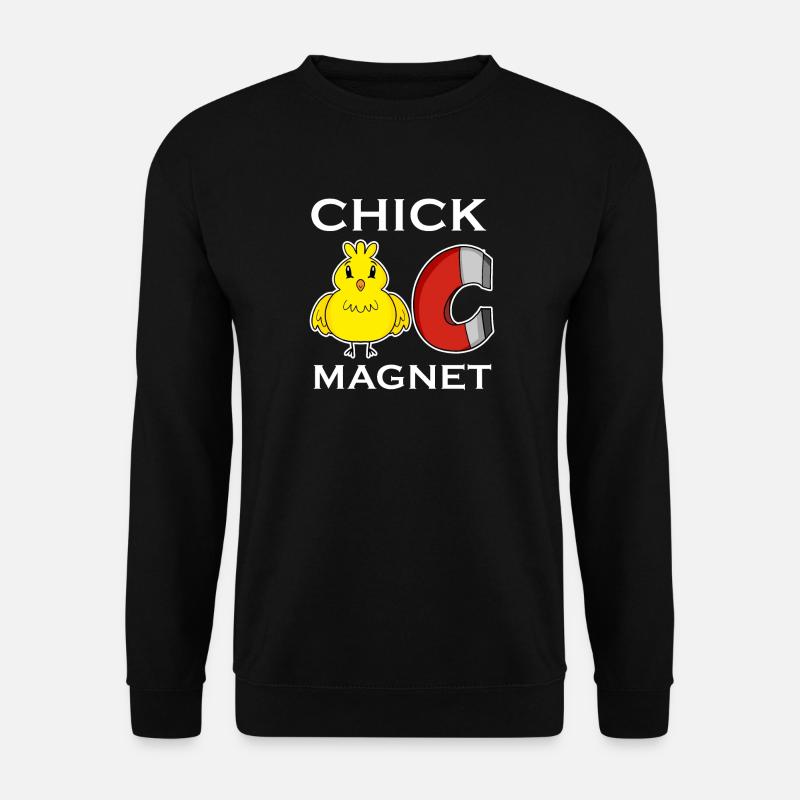 Aimant de poussin - Sweat-shirt Unisexe - noir