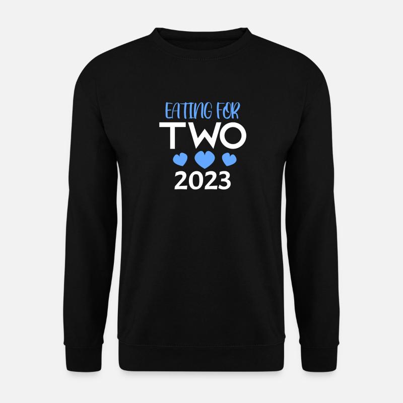 Grossesse Gémeaux 2023 - Sweat-shirt Unisexe - noir