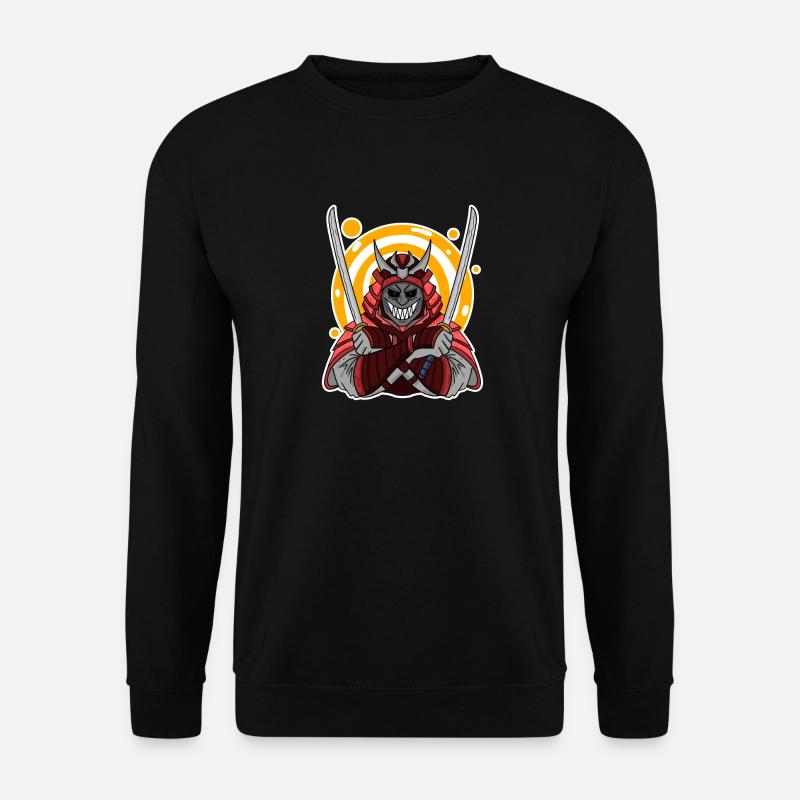 Motif de samouraï - Sweat-shirt Unisexe - noir
