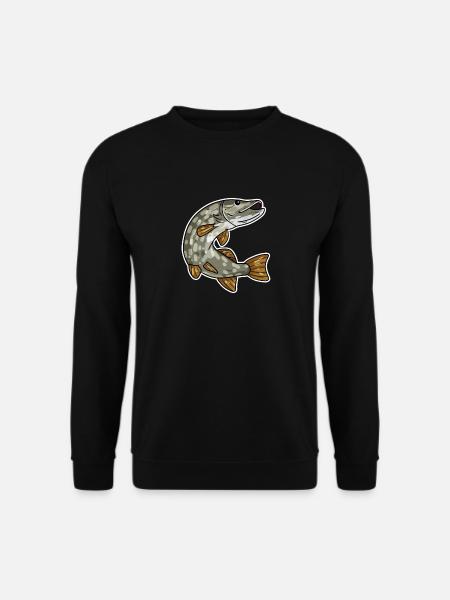 Hecht - Unisex Pullover - Schwarz