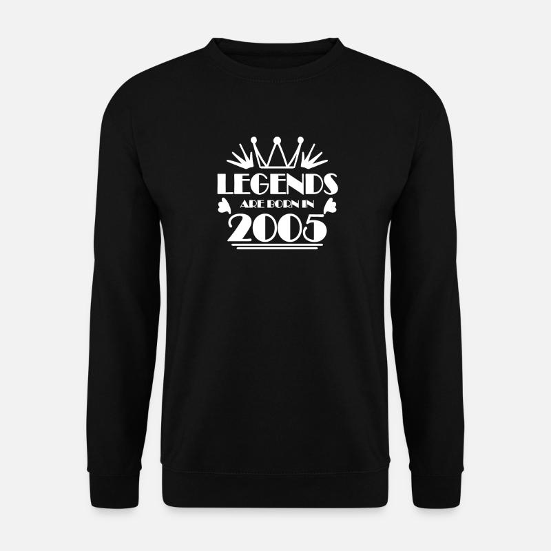 2005 - Né en 2005 - Sweat-shirt Unisexe - noir