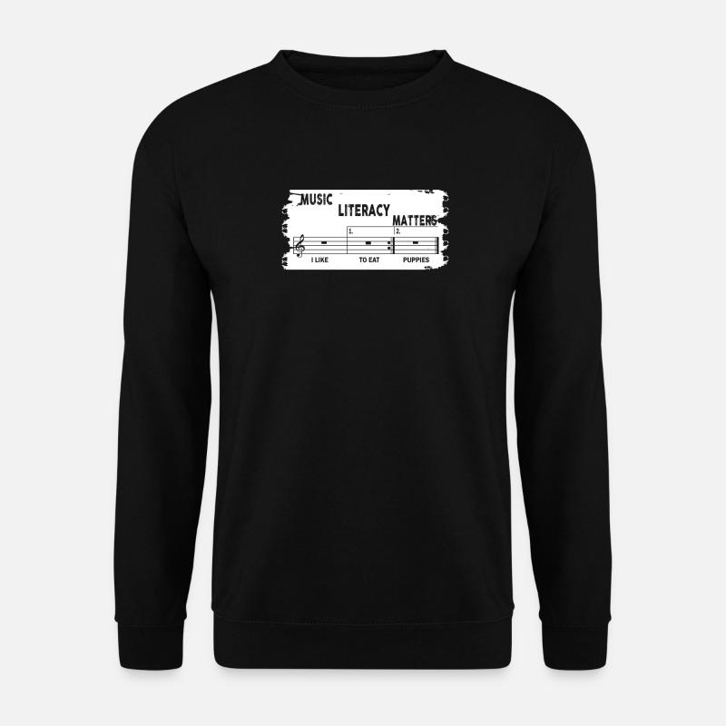 Music Literacy Matters - Unisex Pullover - Schwarz