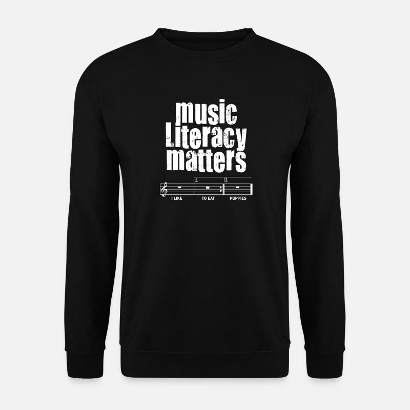 Music Literacy Matters - Unisex Sweatshirt - black